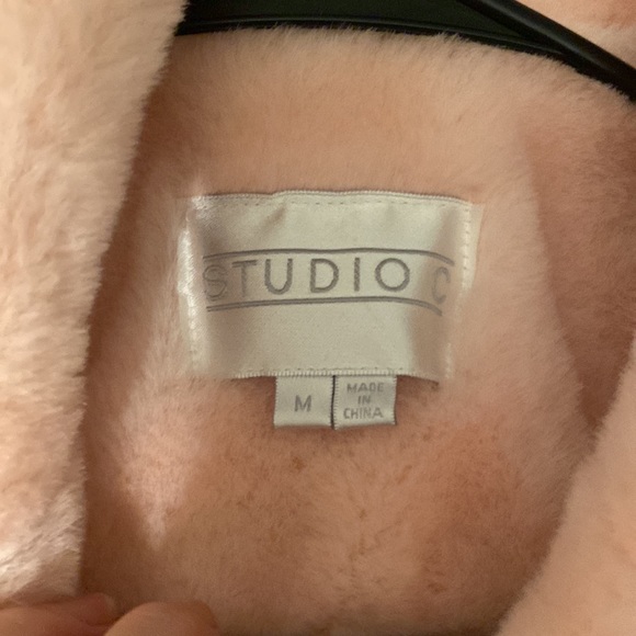 Pink leather jacket - Picture 6 of 7